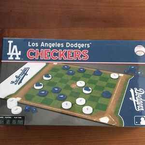 Dodgers checkers game NWOT